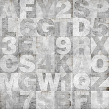 Factura LOFT STONE ALPHABET 1